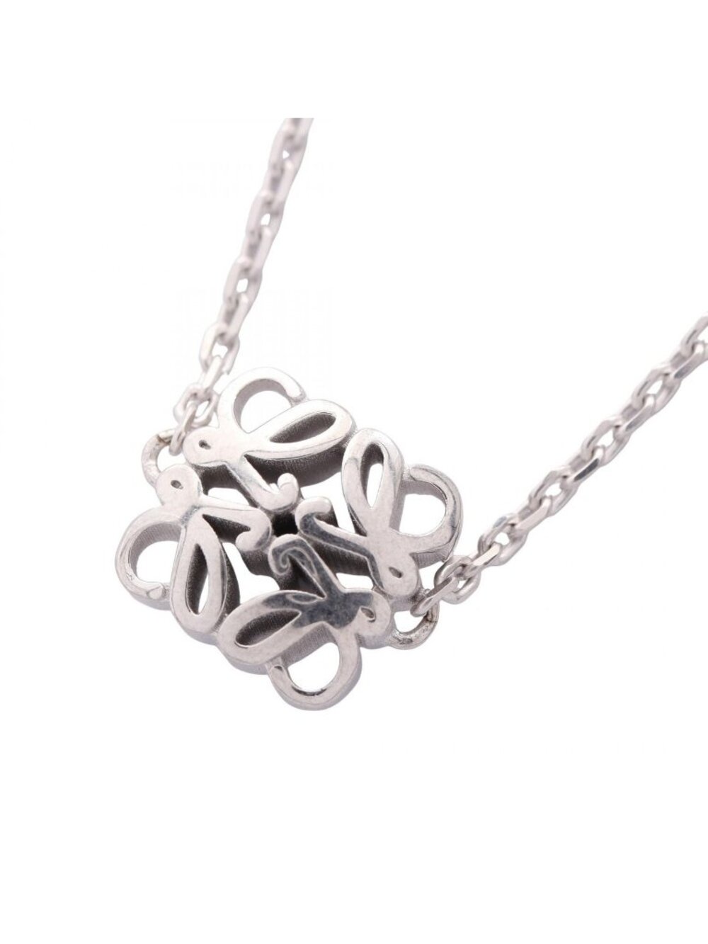 Loewe Necklace Anagram Bombe Stainless Steel
